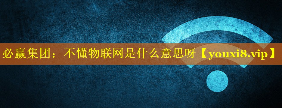 必赢集团：不懂物联网是什么意思呀