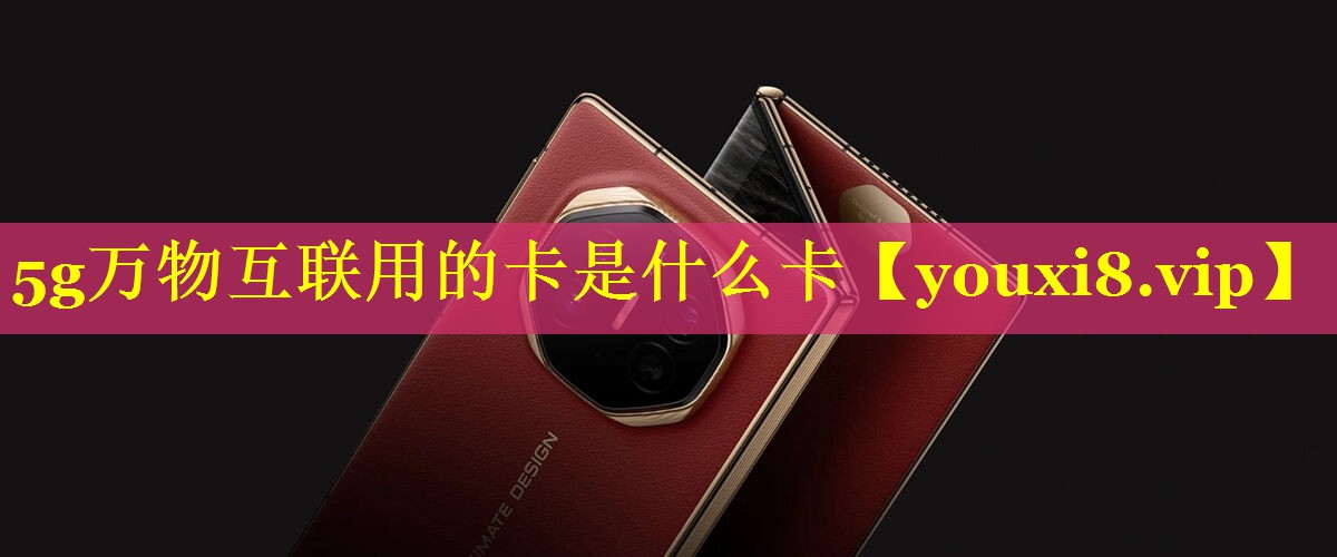 5g万物互联用的卡是什么卡 5g万物互联用的卡是什么卡